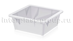 Ящик (лоток) для фарша и теста белый тонкое дно