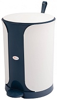 Контейнер для мусора Sтилъ с педалью 7 л синий 7 синий в Пензе