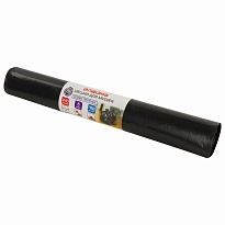 Мешки для мусора 240 л, черные, в рулоне 5 шт., ПВД 80 мкм, 1400х900 мм, LAIMA, 605339 в Пензе