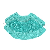 Бахилы бирюзовые 2000 шт (1000 пар), 16 мкм, однослойные, с одной резинкой, Эконом в Пензе