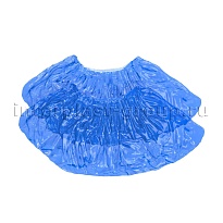 Бахилы голубые 2000 шт (1000 пар), 16 мкм, однослойные, с одной резинкой, Эконом в Пензе