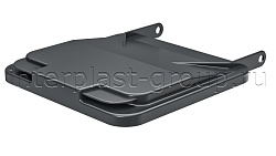 Комплект крышки  для контейнера 120 л. серый