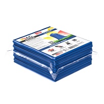 Мешки для мусора 160 л, синие, в пачке 10 шт., ПВД, 40 мкм, 900х1100 мм, i-Bag в Пензе