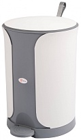 Контейнер для мусора Sтилъ с педалью 7 л серый 7 серый в Пензе