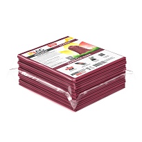 Мешки для мусора 160 л, бордовые, в пачке 10 шт., ПВД, 40 мкм, 900х1100 мм, i-Bag в Пензе