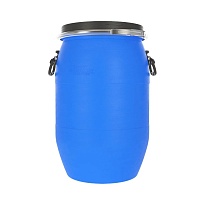 Бочка пластиковая 65 л с хомутом в Пензе Бочка пластиковая 65 л с хомутом в Пензе